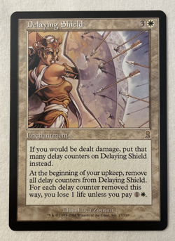 1 x Delaying Shield Odyssey MTG Magic the Gathering NM - Image 1