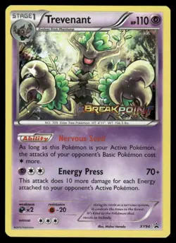 Pokemon Cards Trevenant XY94 XY Black Star Promos Promo NM *3 - Image 1