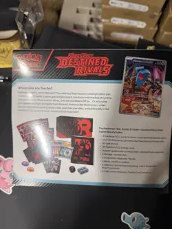 Pokemon Scarlet and Violet Destined Rivals Elite Trainer Box ETB - Image 2