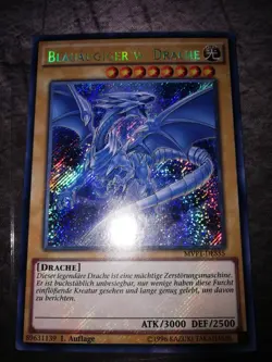Yu-Gi-Oh! Blauaugiger W. weißer Drache - Secret Rare - MVP1 - 1. Auflage Mint - Image 1
