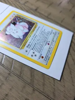 Pokemon TCG Clefairy Holo Rare Unlimited Card 5/102 1999 WOTC Base Set - Image 3