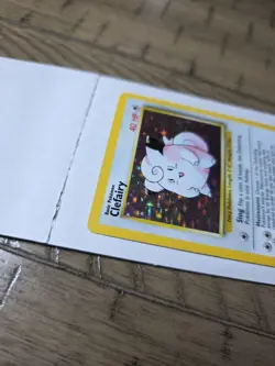 Pokemon TCG Clefairy Holo Rare Unlimited Card 5/102 1999 WOTC Base Set - Image 4