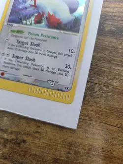 Pokemon TCG Zangoose EX Sandstorm Holo Rare Card 14/100 LP Condition - Image 3