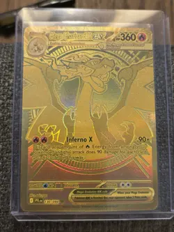 Pokemon Mega Charizard X EX Full Art Holo 360 HP 130/094 Stage 2 Card - Image 4