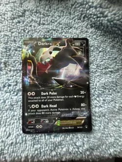 Pokemon TCG Darkrai-EX Holo Rare Card Breakpoint 74/122 NM+ Condition - Image 2