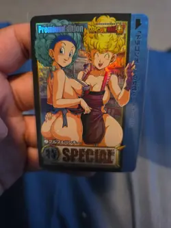 BULMA AND PANCHY Special Premium Edition Custom Art Dragon Ball Anime Card - Image 1