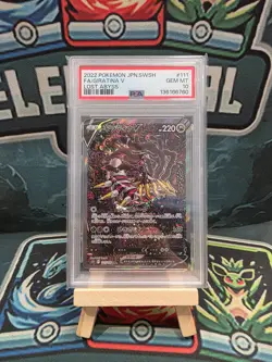 Giratina V Lost Abyss 111/100 Japanese Lost Origin PSA 10 - Image 1