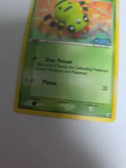 Pokemon TCG Spinarak Unseen Forces 75/115 Stamped Reverse Holo Card - Image 2