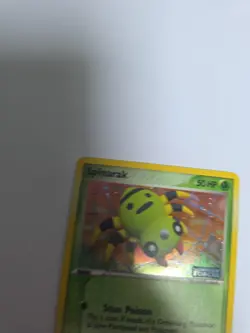 Pokemon TCG Spinarak Unseen Forces 75/115 Stamped Reverse Holo Card - Image 4