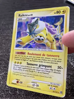 RAIKOU HOLO - POKEMON 16/132 D&P MERVEILLES SECRETES FR - Image 3