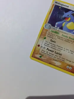 Pokemon Nidoqueen TCG Holo Rare Card Fire Red & Leaf Green 9/112 - Image 3