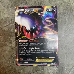 Pokemon 2012 Black & White Promos BW46 Darkrai EX Holo Black Star Promo - Image 1