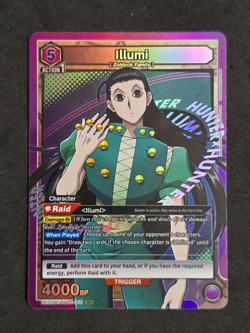 Bandai Union Arena, Hunter X Hunter, Illumi, UE02BT/HTR-1-050 SR, Englisch - Image 1