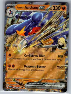Cynthia's Garchomp ex 104/182 SV10: Destined Rivals - Pokemon Card - NM - Image 1