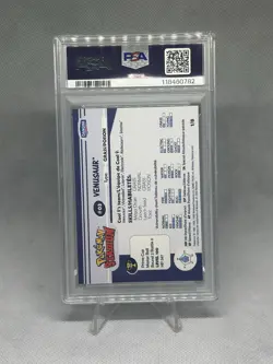 2000 Danone Pokemon Stadium Tip Shiny GOLD Venusaur #1 - PSA 9 Low Pop - Image 5