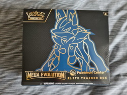 Pokemon TCG Mega Lucario Mega Evolution Pokemon Center Elite Trainer Box - Image 1