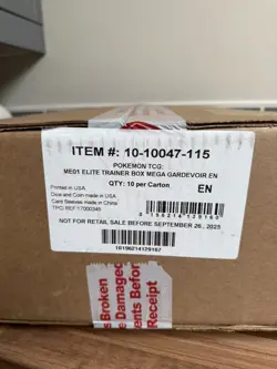 Pokemon Mega Evolution Gardevoir Elite Trainer Box ETB SEALED CASE - Image 2