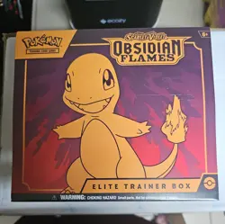 Pokemon Sealed Obsidian Flames Elite Trainer Box ETB 820650853913 - Image 1