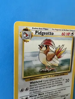 Pokemon Pidgeotto 22/102 WOTC Base Set Unlimited Rare LP Non-Holo - Image 3