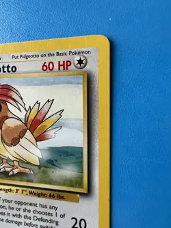 Pokemon Pidgeotto 22/102 WOTC Base Set Unlimited Rare LP Non-Holo - Image 4