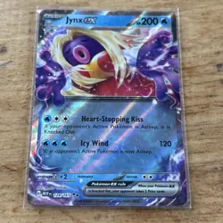 Jynx ex 124/165 NM Double Rare Scarlet & Violet 151 Pokemon Card TCG English - Image 1