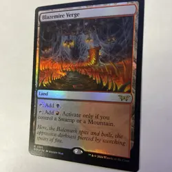 Blazemire Verge Duskmourn: House of Horror Foil - Image 1