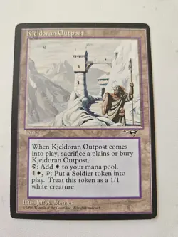 MTG Magic the Gathering - Kjeldoran Outpost Alliances LP - Image 1