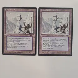 MTG Alliances Kjeldoran Outpost x2 Rare Land - Image 1