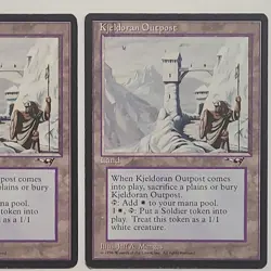 MTG Alliances Kjeldoran Outpost x2 Rare Land - Image 3