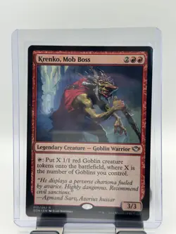 MTG, Krenko, Mob Boss LP 15 Duel Decks: Speed vs. Cunning Regular - Image 1