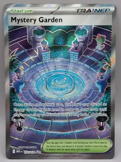 Mystery Garden 172/132 ULTRA RARE HOLO Mega Evolution Me01 Pokemon English Foil - Image 1