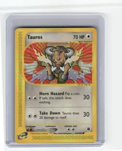 Tauros Expedition Common Pokemon Near Mint or Better - Image 1