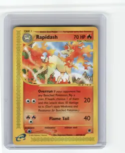 Rapidash (62) Expedition Rare Pokemon Near Mint or Better - Image 1