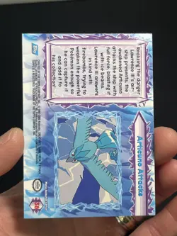 Topps Pokemon The Movie 2000 Articuno Attacks #38 FOIL LP - Image 3