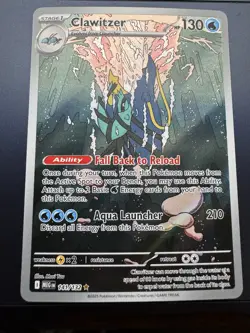 Pokemon TCG ‘Clawitzer 141/132’ IR - Mega Evolution - English - Image 1