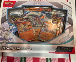 Reshiram EX Box Pokemon TCG Collectors Box with Promo and Booster Packs - Image 1