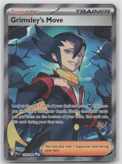 Pokemon Card Grimsley's Move Ultra Rare ME02: Phantasmal Flames 120/094 - Image 1