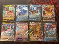 Pokemon Evolving Skies - Lot Of 8 V/Vmax Ultra Rares- Near Mint - Image 1