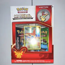 Pokemon Mythical Pokemon Collection Victini Promo Booster Box English 2016 - Image 1