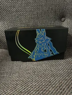 Pokemon TCG Mega Evolution Lucario ETB Elite Trainer Box Empty, No Packs! - Image 2