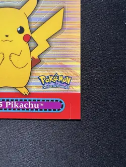 Pikachu 2 Of 10 Pop-Up Pokemon 2000 Topps TV Animation Series Vintage - Image 5