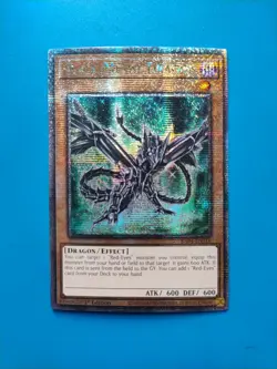 Near Mint Yugioh Black Metal Dragon Quarter Century Secret Rare RA04-EN016 - Image 1