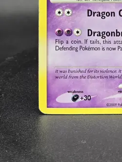 Pokemon TCG Giratina LV.70 28/127 Platinum Holo Card 2009 - Image 4