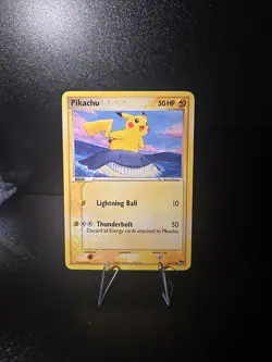 Pokemon TCG Pikachu 12/17 Non Holo POP 5 Series Pokemon Card - Image 1