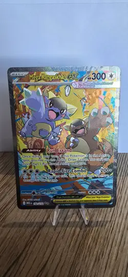 Pokemon TCG Mega Kangaskhan SIR EX Card 182/132 Mega Evolution - Image 2