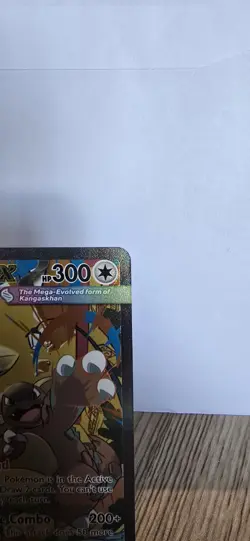 Pokemon TCG Mega Kangaskhan SIR EX Card 182/132 Mega Evolution - Image 3