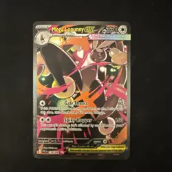 Pokemon Mega Lopunny EX 128/094 PFL: Rare Full Art Holo 330 HP - Image 1