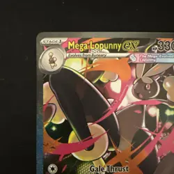 Pokemon Mega Lopunny EX 128/094 PFL: Rare Full Art Holo 330 HP - Image 2