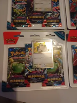 Pokemon TCG 3 Pack Blisters - 3 Twilight Masquerade & 3 Paradox Rift - 6 Total - Image 3