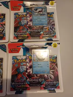 Pokemon TCG 3 Pack Blisters - 3 Twilight Masquerade & 3 Paradox Rift - 6 Total - Image 4